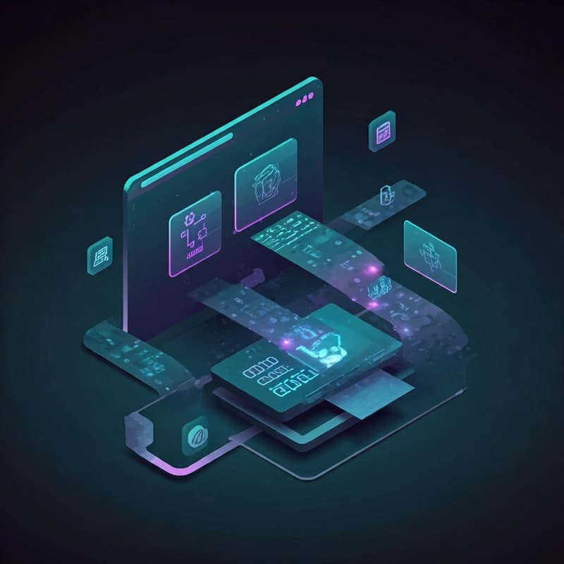 Website Enhancement Illustration